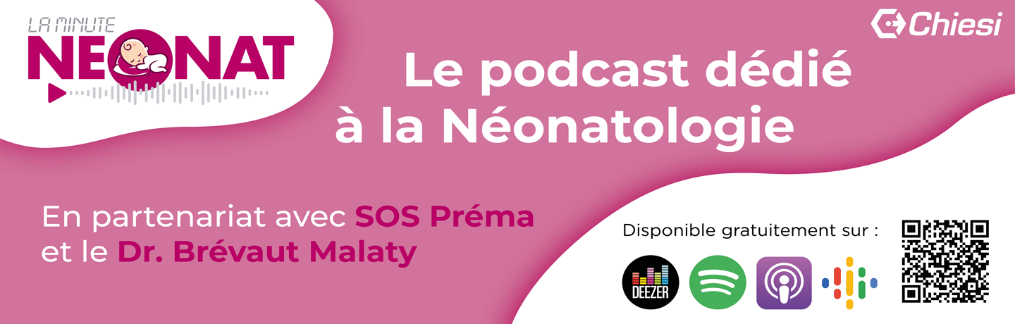 Logo du podcast "La minute néonat"